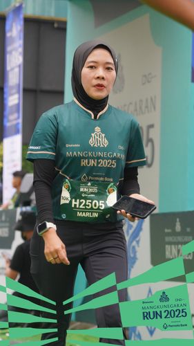 Race photo from Mangkunegaran Run 2025