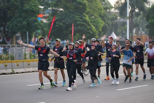 Race photo from One Run 10K Vibes 2024