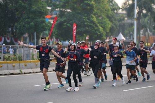 Race photo from One Run 10K Vibes 2024