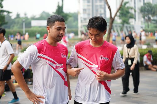 Race photo from Smartfren Run 2024 Vibes