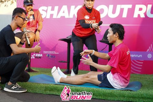Race photo from Shakeout Run - Smartfren Run