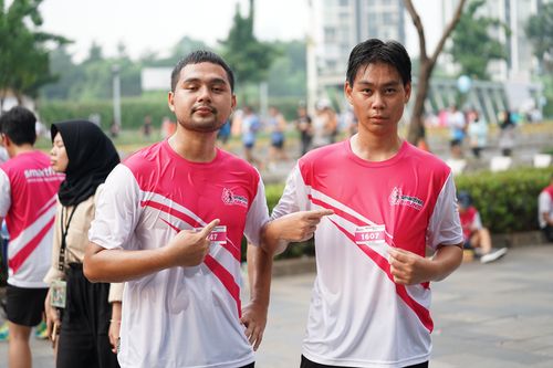 Race photo from Smartfren Run 2024 Vibes