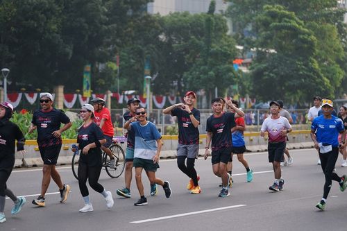 Race photo from One Run 10K Vibes 2024