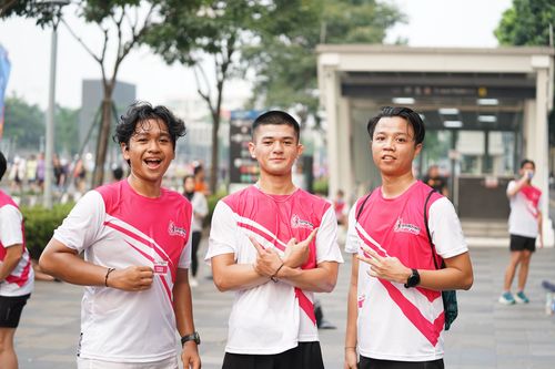 Race photo from Smartfren Run 2024 Vibes
