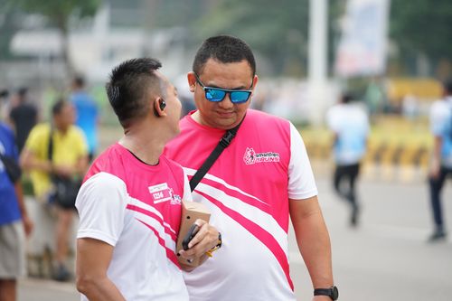 Race photo from Smartfren Run 2024 Vibes