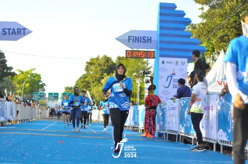 Race photo from Jabar Run 10K 2024