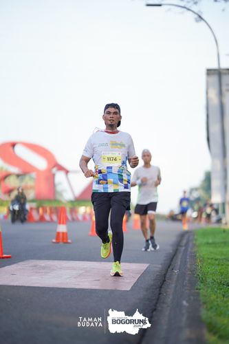 Race photo from Taman Budaya x BOGORUN 2025