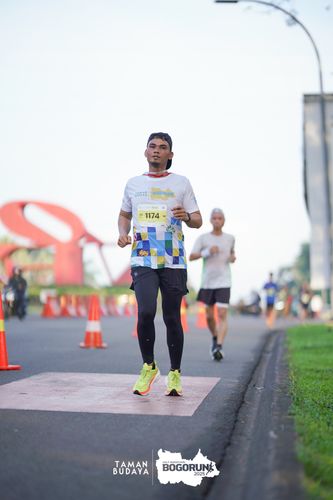 Race photo from Taman Budaya x BOGORUN 2025