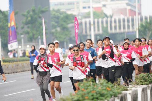 Race photo from Smartfren Run 2024 Vibes