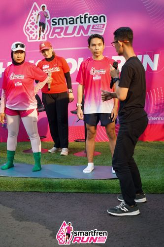 Race photo from Shakeout Run - Smartfren Run