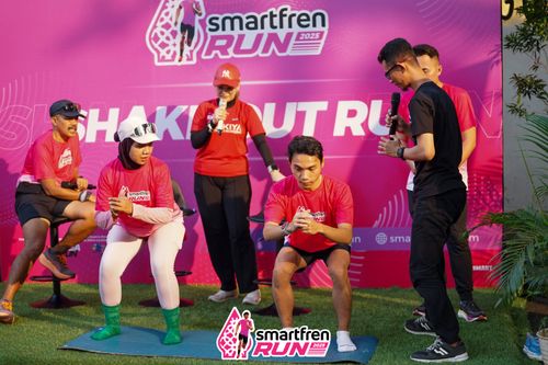 Race photo from Shakeout Run - Smartfren Run