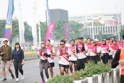 Race photo from Smartfren Run 2024 Vibes