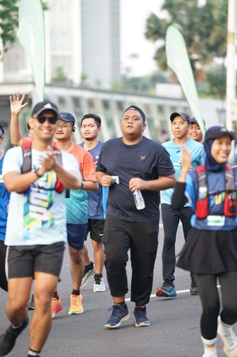 Race photo from Lari Bareng Yuk!