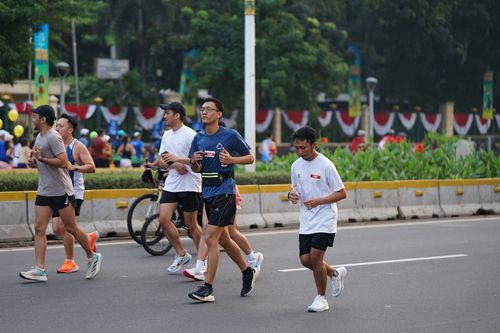Race photo from One Run 10K Vibes 2024