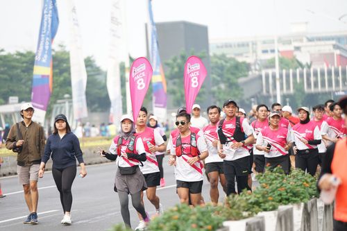 Race photo from Smartfren Run 2024 Vibes