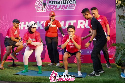 Race photo from Shakeout Run - Smartfren Run
