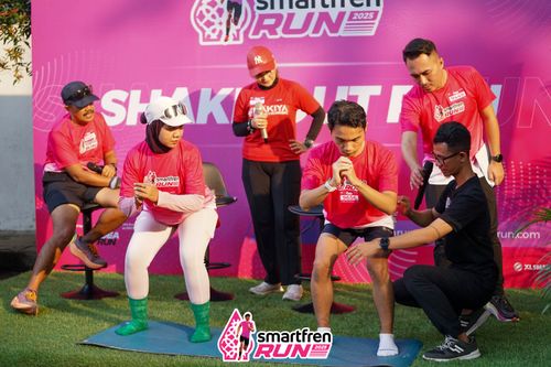 Race photo from Shakeout Run - Smartfren Run