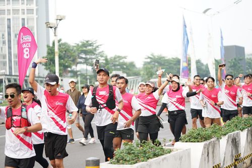 Race photo from Smartfren Run 2024 Vibes