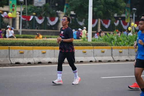 Race photo from One Run 10K Vibes 2024