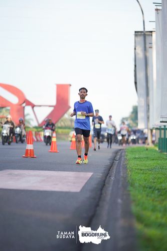 Race photo from Taman Budaya x BOGORUN 2025
