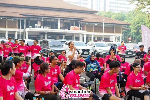 Race photo from Shakeout Run - Smartfren Run