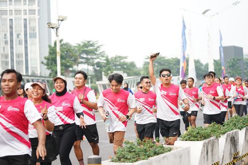 Race photo from Smartfren Run 2024 Vibes