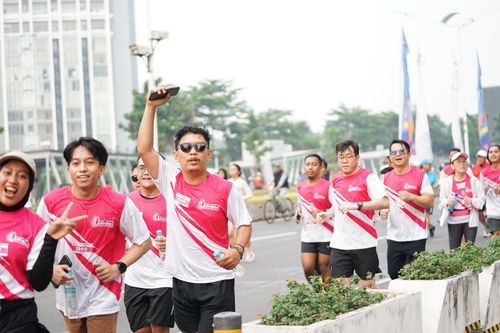 Race photo from Smartfren Run 2024 Vibes