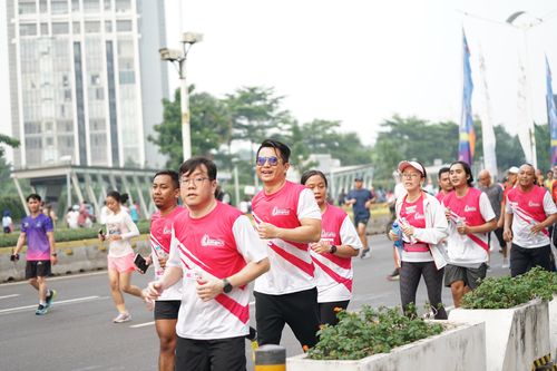Race photo from Smartfren Run 2024 Vibes