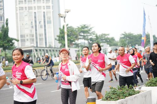 Race photo from Smartfren Run 2024 Vibes