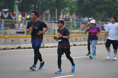 Race photo from One Run 10K Vibes 2024