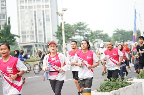 Race photo from Smartfren Run 2024 Vibes