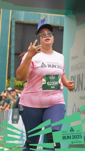 Race photo from Mangkunegaran Run 2025