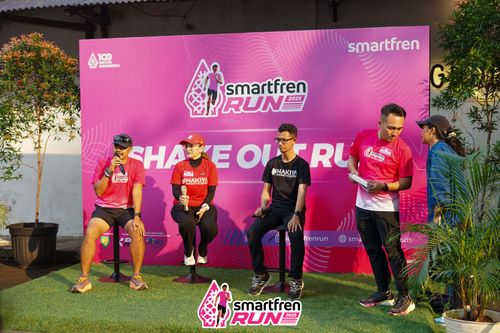 Race photo from Shakeout Run - Smartfren Run