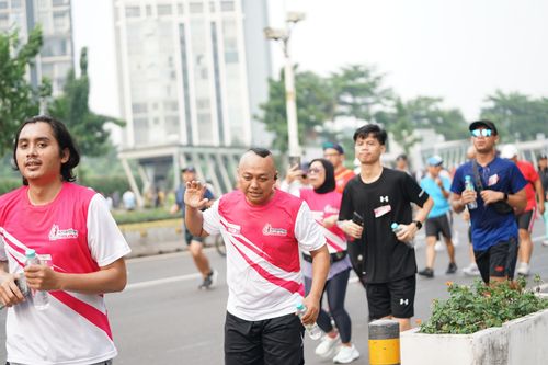 Race photo from Smartfren Run 2024 Vibes