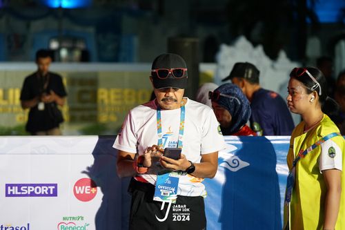 Race photo from Jabar Run 10K 2024