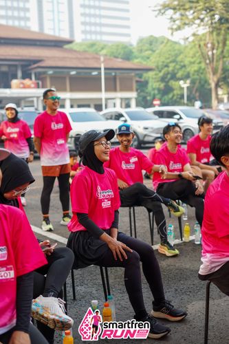 Race photo from Shakeout Run - Smartfren Run