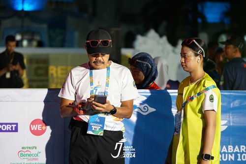 Race photo from Jabar Run 10K 2024
