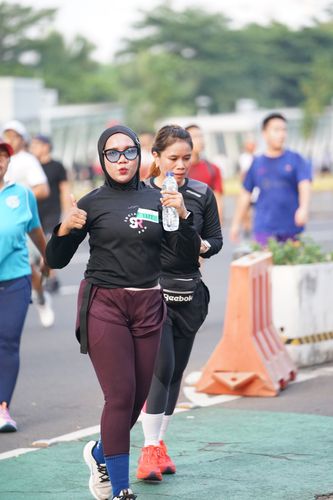 Race photo from Lari Bareng Yuk!