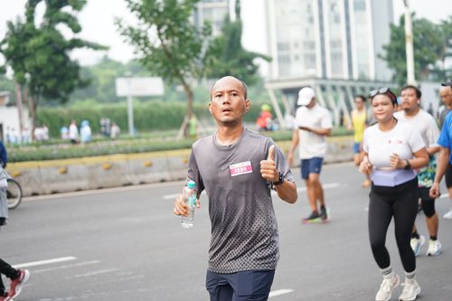 Race photo from Smartfren Run 2024 Vibes