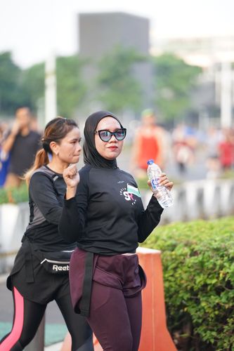 Race photo from Lari Bareng Yuk!