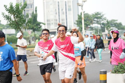 Race photo from Smartfren Run 2024 Vibes