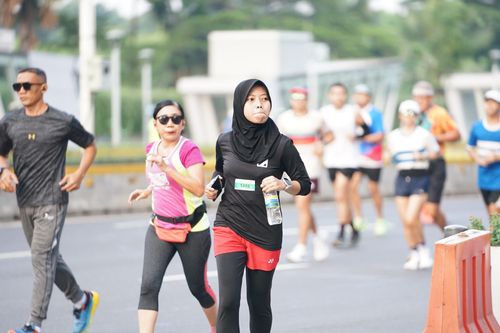 Race photo from Lari Bareng Yuk!
