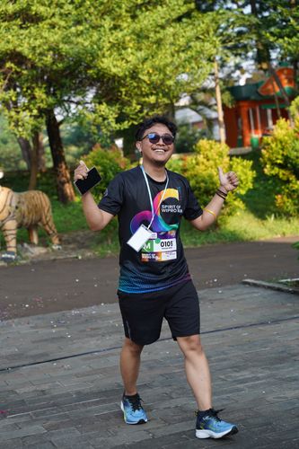 Race photo from WIPRO RUN 2025 - Vitalis Unza 20th Anniversary