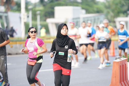 Race photo from Lari Bareng Yuk!