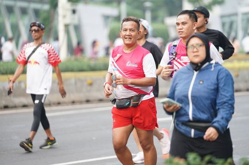 Race photo from Smartfren Run 2024 Vibes