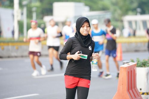 Race photo from Lari Bareng Yuk!
