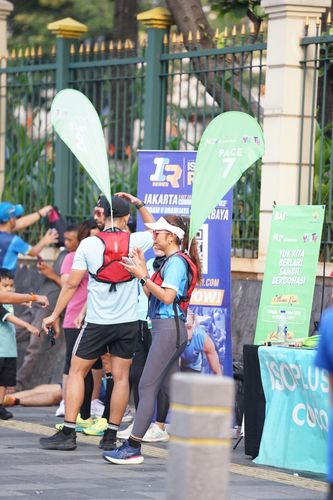 Race photo from Lari Bareng Yuk!