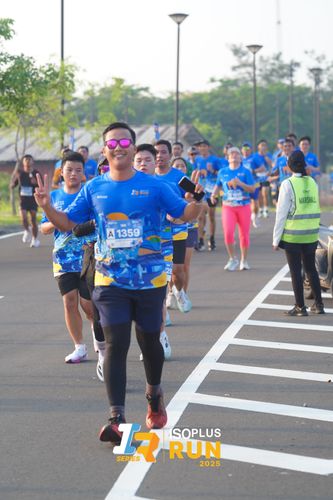 Race photo from ISOPLUS RUN 2025 - JAKARTA