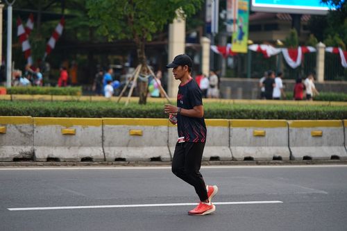 Race photo from One Run 10K Vibes 2024