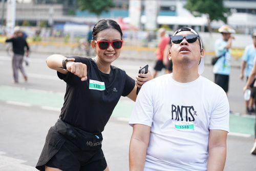 Race photo from Lari Bareng Yuk!
